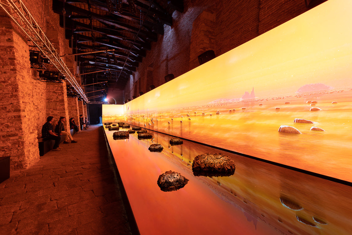 James Darling & Lesley Forwood’s ‘Living Rocks: A Fragment of the Universe’ presented at ZKM: Centre for Art and Media, Karlsruhe, Germany