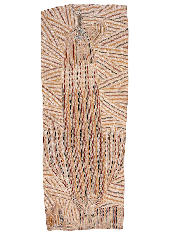 Telstra NATSIAA Winners : Djambawa Marawili AM, Malaluba Gumana and Nongirrna Marawili