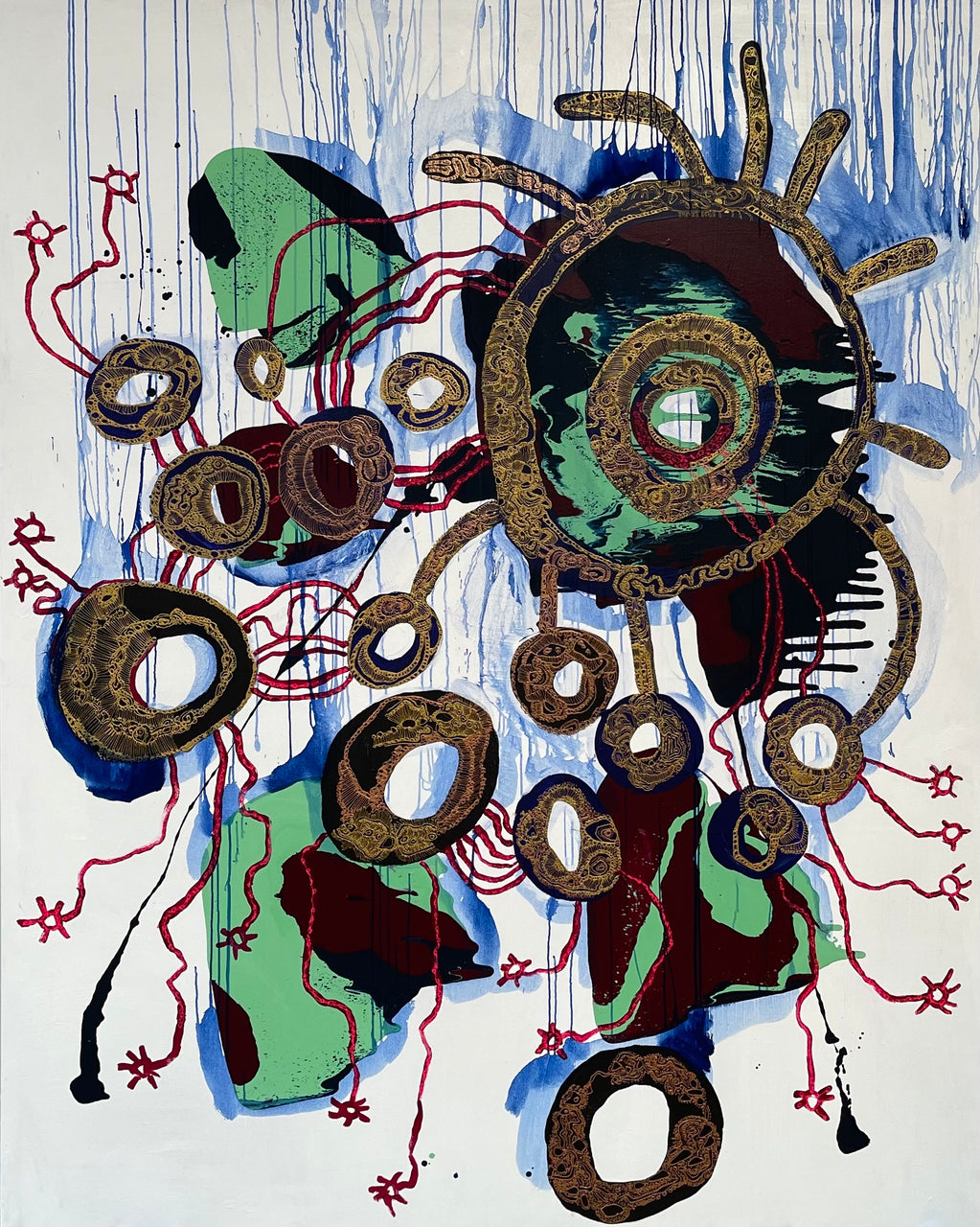 Hugo Michell Gallery Opening: Zaachariaha Fielding & Alfred Lowe | Tarnanthi Exhibition