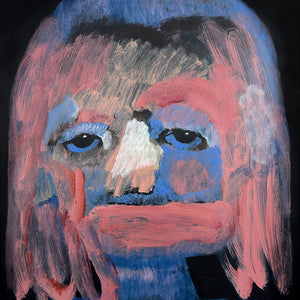 Sally Bourke, 3am, 2024, oil and acrylic on aluminium, 60 x 50 cm