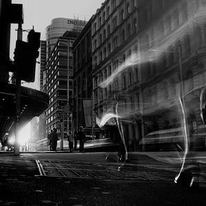 Trent Parke, Untitled #86, Sydney, New South Wales, 2001, silver gelatin print 36 x 55 cm, edition of 25; 116 x 172 cm, ed. of 10