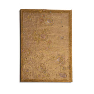 Amy Joy Watson, Day, 2024, metallic thread and brass mesh, 43 x 31 cm