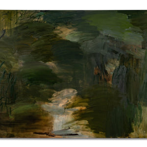 Bridie Gillman, The Bend III, 2024, oil on linen, 168 x 213 cm