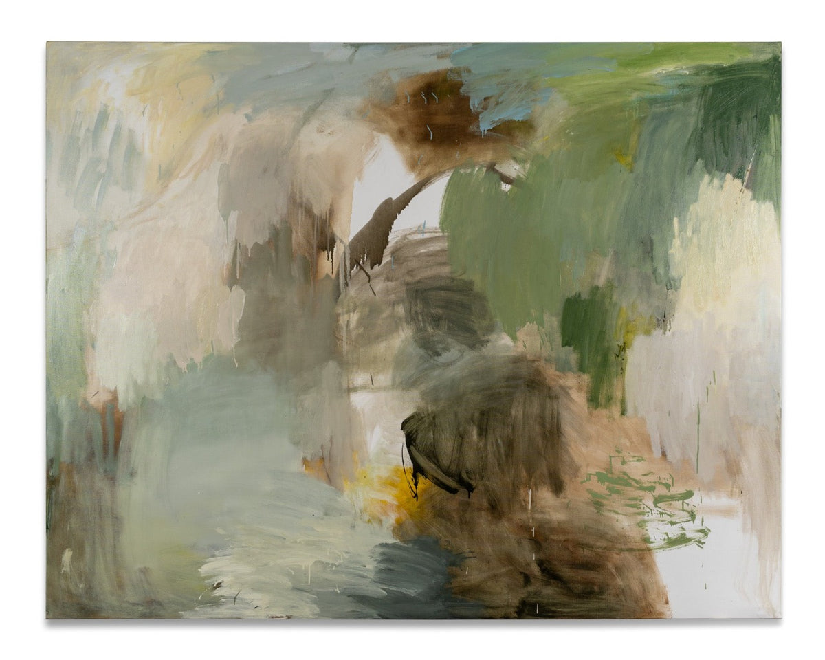 Bridie Gillman, The Bend I, 2024, oil on linen, 168 x 213cm