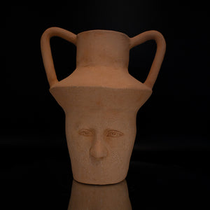 Fiona Roberts, Contemplation, 2024, earthenware, 30 x 25.5 x 20.5 cm