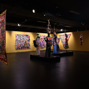 Paul Yore in 'BECOME WHAT YOU ARE' at Brisbane Powerhouse Museum, 2023.