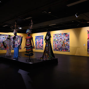 Paul Yore in 'BECOME WHAT YOU ARE' at Brisbane Powerhouse Museum, 2023.
