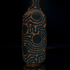 Fiona Roberts, Fallible Flesh, 2024, earthenware with underglaze, 32 x 12 x 12 cm