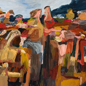Georgia Spain, Chorus of the Whole Heart, 2023, oil on linen, 198 x 304 cm