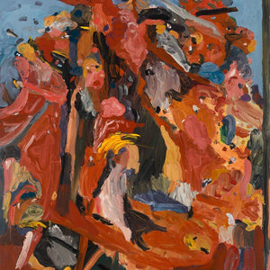 Georgia Spain, A Warmer Place, 2023, oil on linen, 152 x 122 cm