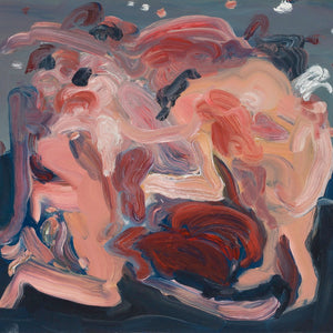 Georgia Spain, Inner Workings, 2023, oil on line, 36 x 41 cm