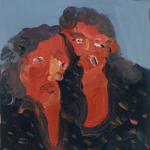 Georgia Spain, Lost Futures, 2023, oil on linen, 38.5 x 35.5 cm