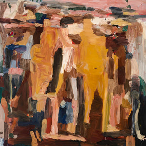 Georgia Spain, The Long Goodbye, 2023, oil on linen, 213 x 198 cm