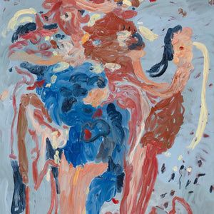Georgia Spain, The Speech, 2023, oil on canvas, 152 x 112 cm