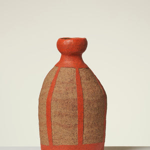 Alfred Lowe, Read between the lines IV (460-23AS), 2023, glazed ceramic with sgraffito, 37 x 21 cm