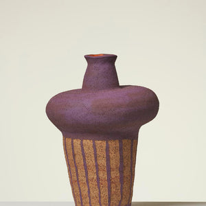 Alfred Lowe, Read between the lines V (464-23AS), 2023, glazed ceramic with sgraffito, 38 x 27 cm