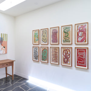 Richard Lewer and Ildiko Kovacs in 'Celebrating 15 Years of Hugo Michell Gallery' at Hugo Michell Gallery, 2023.
