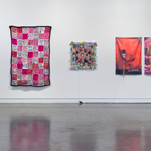 James Dodd, Kate Just, Paul Yore, and Min Wong  in 'Celebrating 15 Years of Hugo Michell Gallery' at Hugo Michell Gallery, 2023.