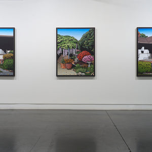 Christopher Zanko's 'Navigating Necessities' at Hugo Michell Gallery, 2025.