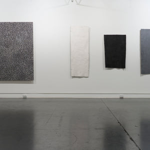 Djirrirra Wunuŋmurra in 'Dhulmu - Deep' at Hugo Michell Gallery, 2023