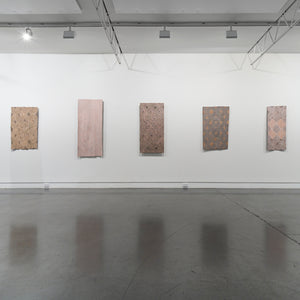 Garawan Waṉambi in 'Dhulmu - Deep' at Hugo Michell Gallery, 2023