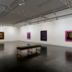 Justine Varga's 'Diffusion' at Hugo Michell Gallery, 2024.