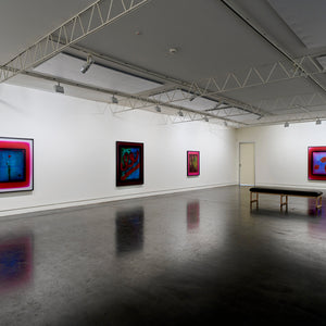 Justine Varga's 'Diffusion' at Hugo Michell Gallery, 2024.