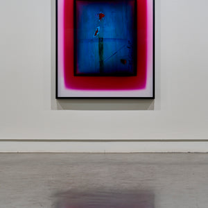 Justine Varga, Diffusion (125Y30M50C) (installation view), 2023, chromogenic photograph, 132.7 x 103 cm, edition 1 of 5 + 2AP