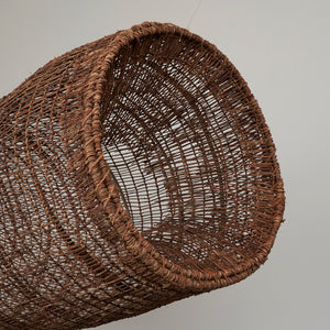 Maureen Ali, An-gujechiya (2617-22) (detail), 2022, Jungle Vine and Kurrajong, 247 x 65 x 65 cm