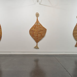 Anniebell Marrngamarrnga in 'Living Waters' at Hugo Michell Gallery, 2025