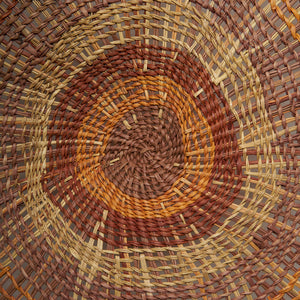 Jennifer Brown, Mat (405-25), 2025, Pandanus and natural dyes, 220 x 220 cm