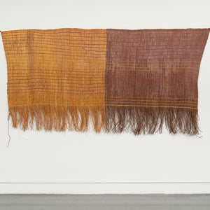 Indra Prudence, Mun-dirra (484-25), 2025, Pandanus and Kurrajong with natural dyes, 130 x 252 cm