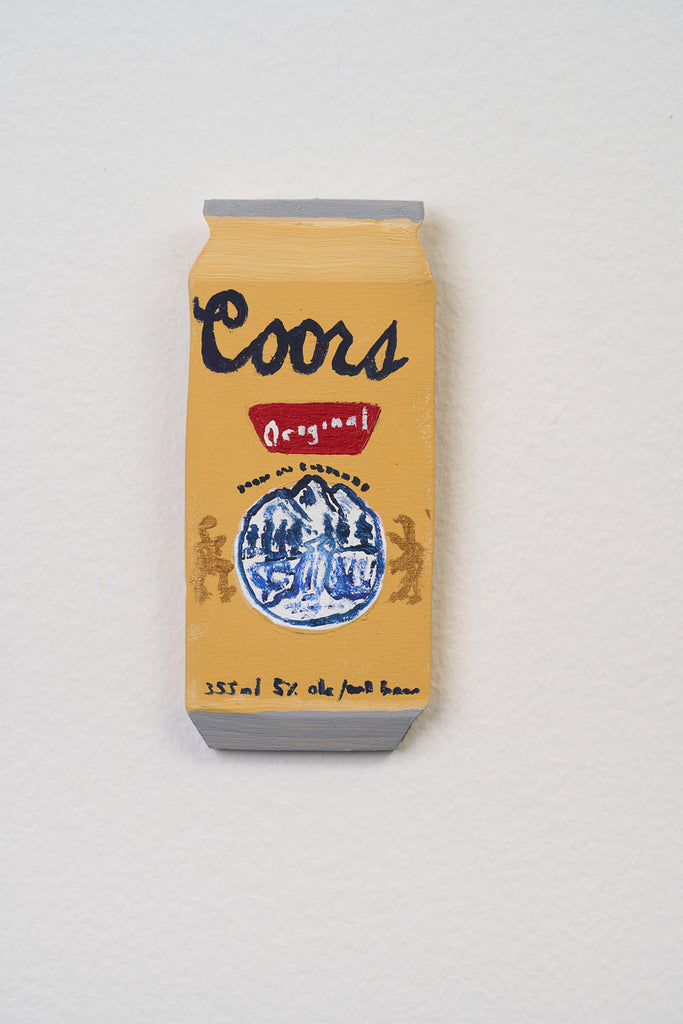 Marc Etherington's 'Coors can', 2024.
