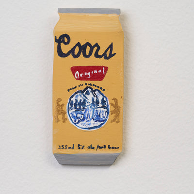 Marc Etherington's 'Coors can', 2024.