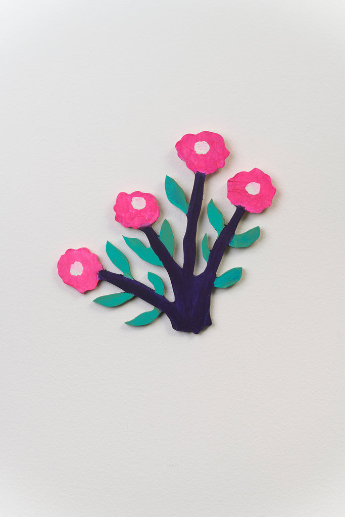 Marc Etherington's 'Flowers #2' in 'My Old Heart' at Hugo Michell Gallery, 2024.