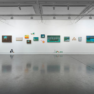 Marc Etherington in 'My Old Heart' at Hugo Michell Gallery, 2024.