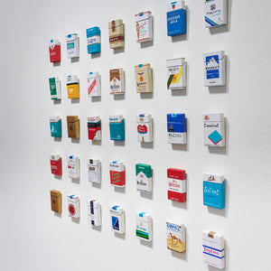 Marc Etherington's Cigarette Pack artwork, 2023.