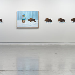 Marc Etherington in 'My Old Heart' at Hugo Michell Gallery, 2024.
