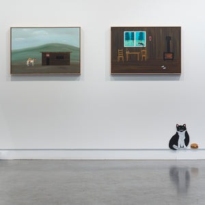 Marc Etherington in 'My Old Heart' at Hugo Michell Gallery, 2024.