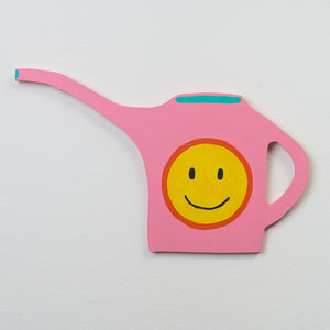 Marc Etherington's 'Watering can' in 'My Old Heart' at Hugo Michell Gallery, 2024.