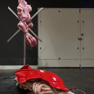 Jeremy Blincoe in 'The artist is always alone', curated by Richard Lewer, at Hugo Michell Gallery, 2024.