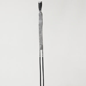 Chubasco Pascoe, Untitled (1279-23), 2023, earth pigments on wood with powder-coated base, 236 x 9 x 9 cm