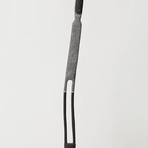 Serena Bonson, Untitled (1017-23), 2023, earth pigments on wood with powder-coated base, 182 x 9 x 9 cm