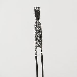 Serena Bonson, Untitled (1131-23), 2023, earth pigments on wood with powder-coated base, 83 x 6 x 6 cm