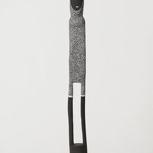 Serena Bonson, Untitled (1356-23), 2023, earth pigments on wood with powder-coated base, 105 x 7 x 7 cm