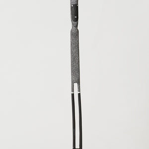 Serena Bonson, Untitled (220-23), 2023, earth pigments on wood with powder-coated base, 138 x 5 x 5 cm