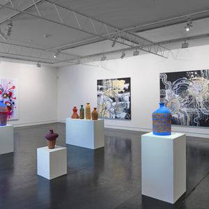 Zaachariaha Fielding and Alfred Lowe's 'Z munu A Titutjara' at Hugo Michell Gallery, 2023