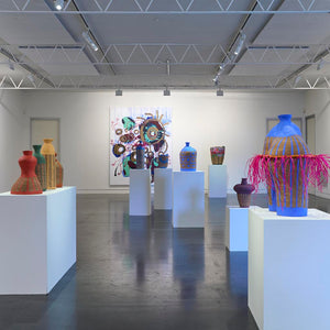 Zaachariaha Fielding and Alfred Lowe's 'Z munu A Titutjara' at Hugo Michell Gallery, 2023