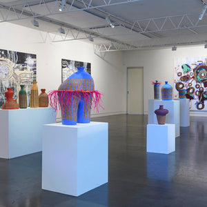 Zaachariaha Fielding and Alfred Lowe's 'Z munu A Titutjara' at Hugo Michell Gallery, 2023