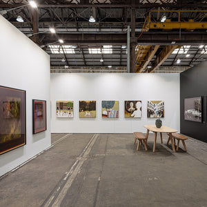 Justine Varga, Richard Lewer, Sam Gold, and Trent Parke for Hugo Michell Gallery at Sydney Contemporary Art Fair, Carriageworks, 2023.